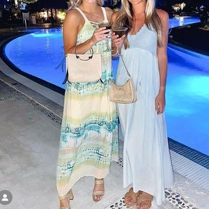 Multi color maxi dress